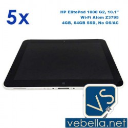 Lot Of 5 - HP ElitePad 1000...